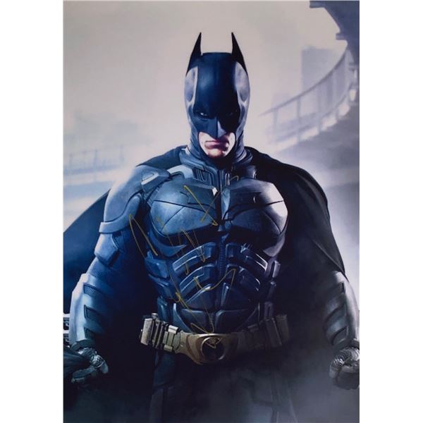 DC Batman Christian Bale Autographed Signed Photo