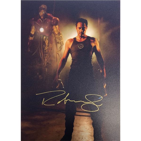 Avengers Iron Man Tony Stark Robert Downey Jr. Autographed Signed Photo