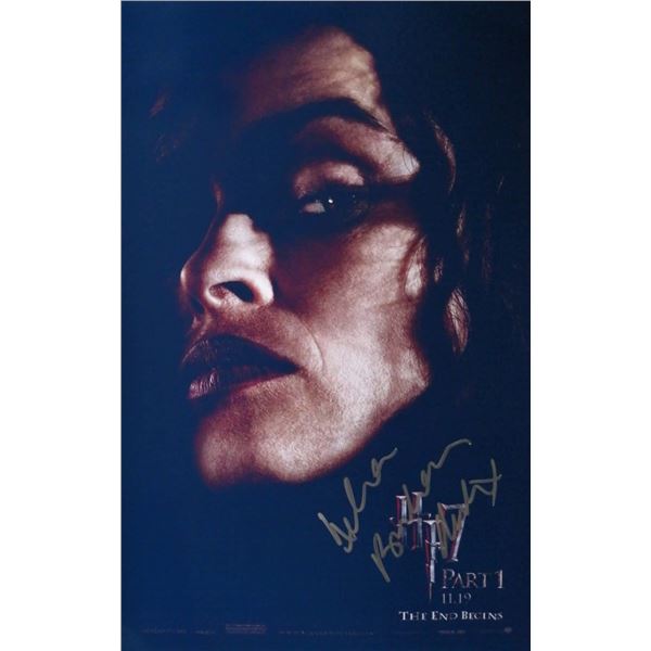 Helena Bonham Carter Harry Potter Deathly Hallows 1 Photo Signed