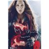 Image 1 : Avengers Ultron Elizabeth Olsen SIGNED Autographed Photo