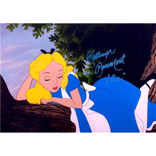 Alice in the Wonderland Kathryn Beaumont Signed Photo