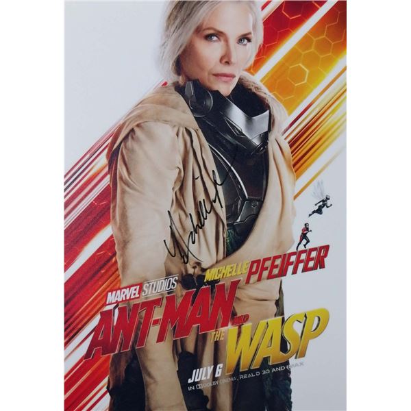 AntMan Wasp Michelle Pfeiffer Signed Photo