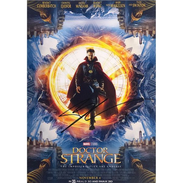 Doctor Strange Benedict Cumberbatch Signed Photo