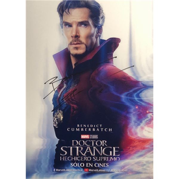 Doctor Strange Benedict Cumberbatch Signed Photo