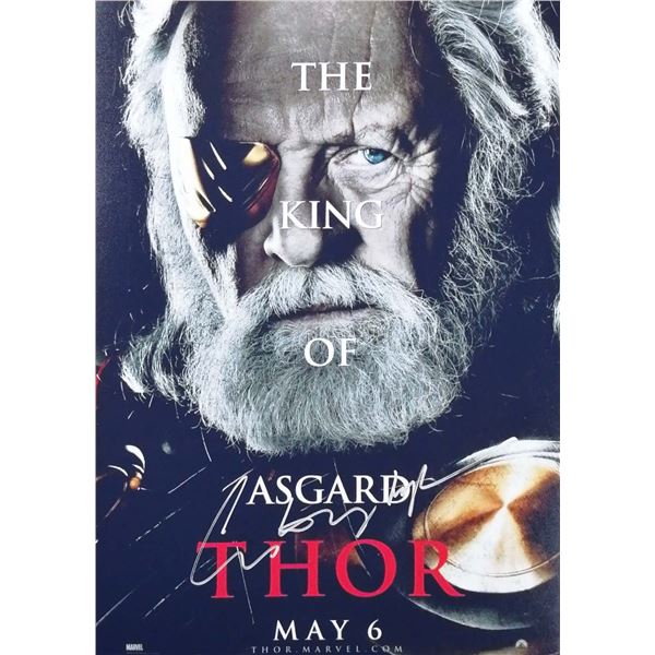 Thor Anthony Hopkins Signed Photo