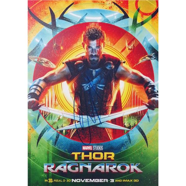 Thor 3 Chris Hemsworth Signed Photo