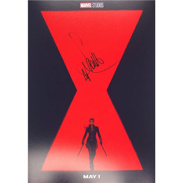 Black Widow Scarlett Johansson Signed Photo