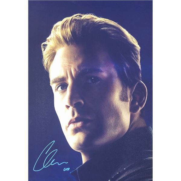 Avengers Endgame Chris Evans Signed Photo