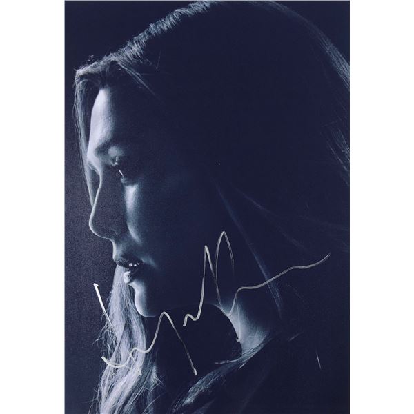 Avengers Endgame Elizabeth Olsen Signed Photo