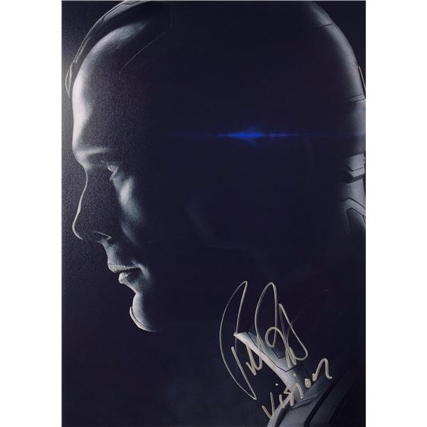 Avengers Endgame Paul Bettany Signed Photo