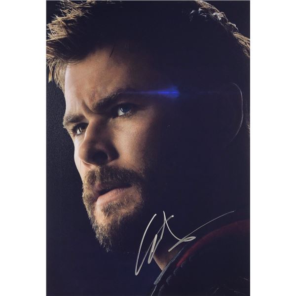 Avengers Endgame Chris Hemsworth Signed Photo