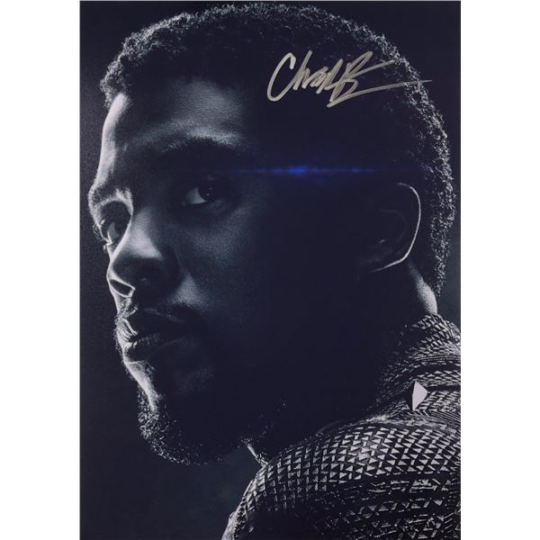 Avengers Endgame Chadwick Boseman Signed Photo
