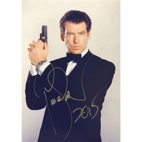 James Bond 007 Pierce Brosnan Signed Photo