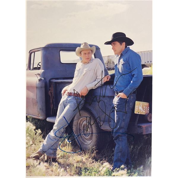 Brokeback Mountain Heath Ledger Signed Photo