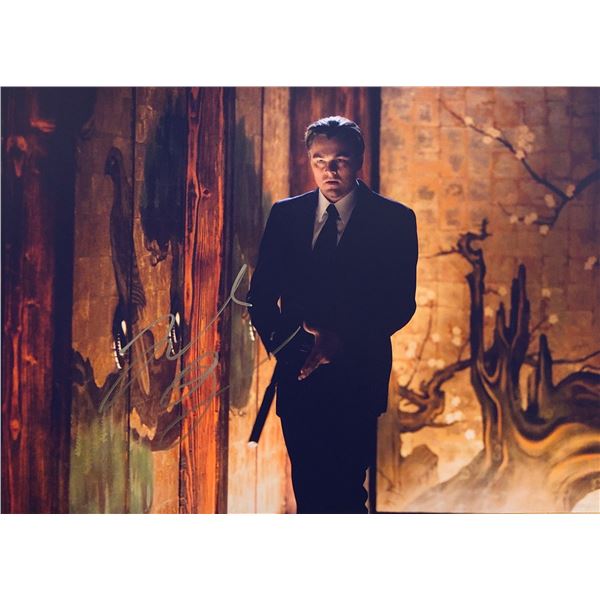 Inception Leonardo DiCaprio Signed Photo