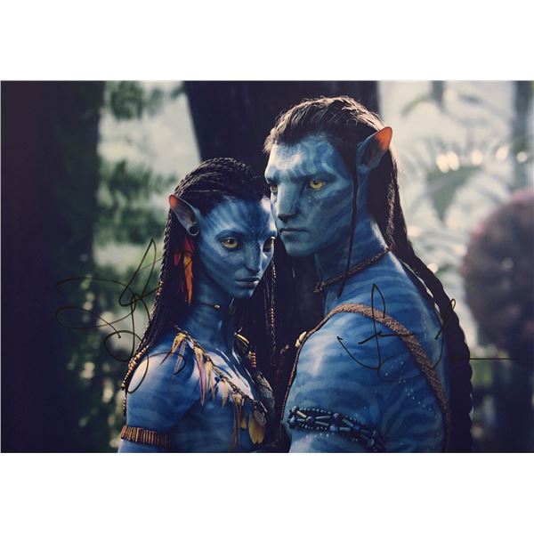 Avatar Zoe Saldana Signed Photo