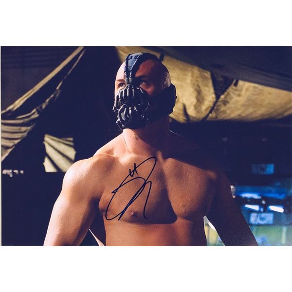 Batman Dark Knight Tom Hardy Signed Photo