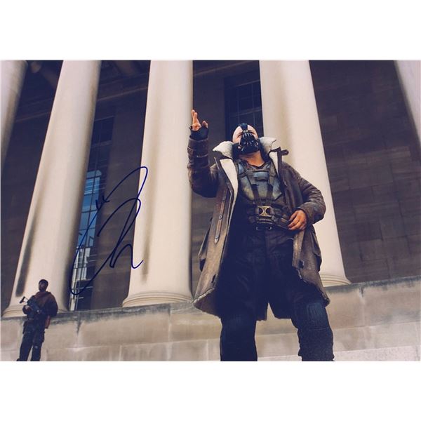 Batman Dark Knight Tom Hardy Signed Photo