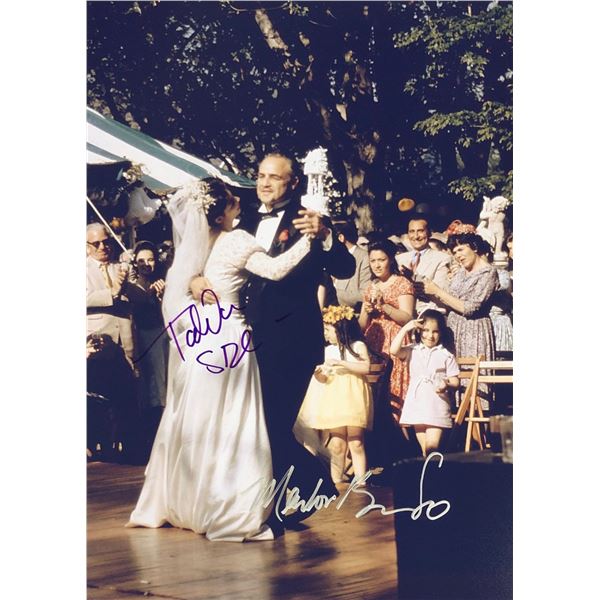 Godfather Marlon Brando Signed Photo