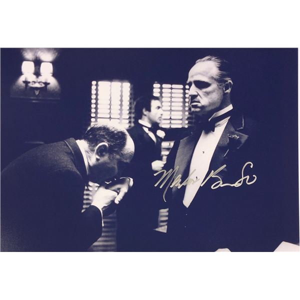 Godfather Marlon Brando Signed Photo