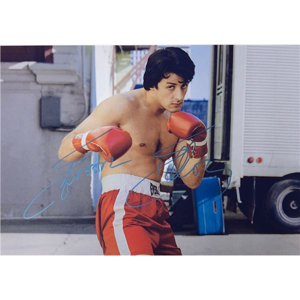Rocky Sylvester Stallone Signed Photo