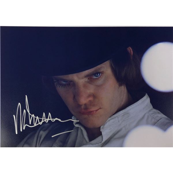 Clockwork Orange Malcolm McDowell Signed Photo