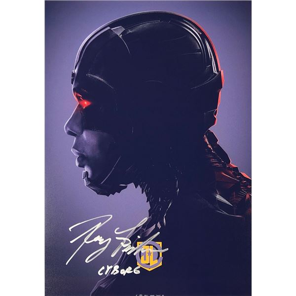 Justice League Ray Fisher Signed Photo