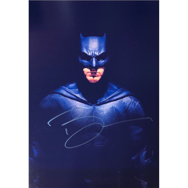 Justice League Ben Affleck Signed Photo