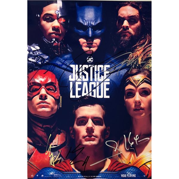 Justice League Gal Gadot Signed Photo
