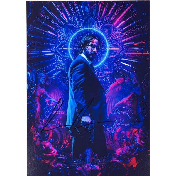 John Wick Keanu Reeves Signed Photo