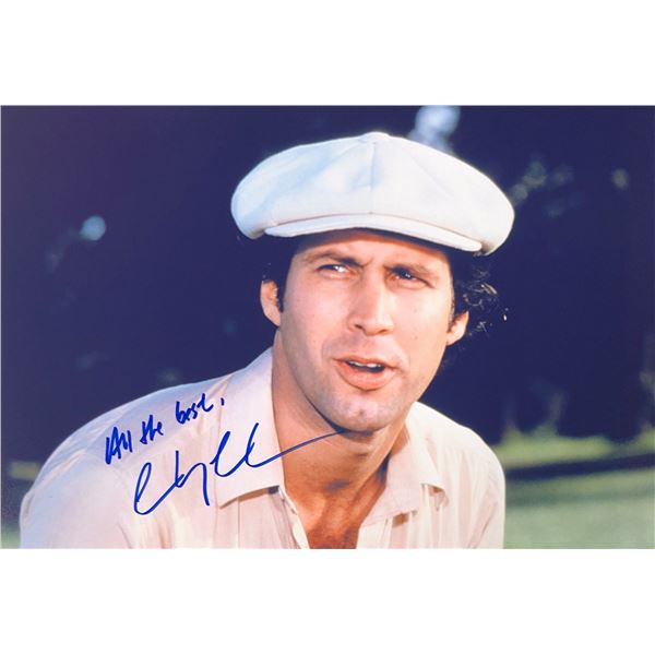 Caddyshack Chevy Chase Signed Photo
