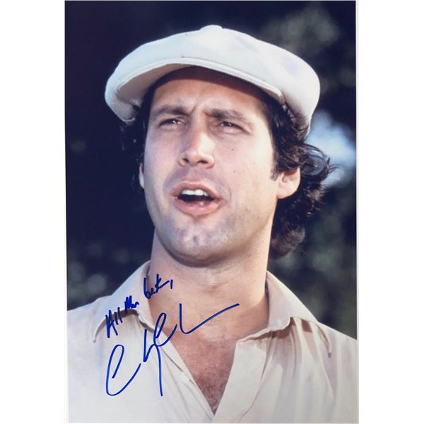 Caddyshack Chevy Chase Signed Photo