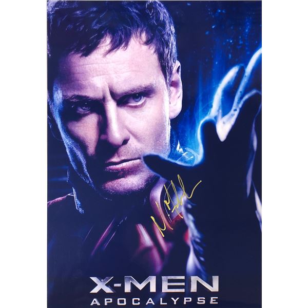 Xmen Apocalypse Michael Fassbender Signed Photo