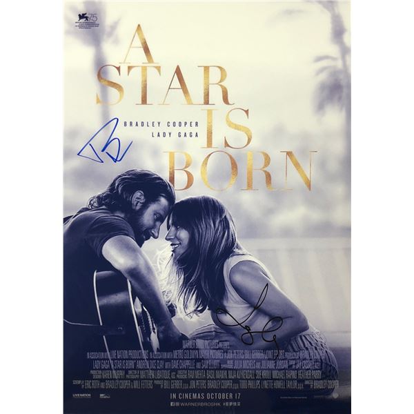 A Star is Born Lady Gaga Signed Photo