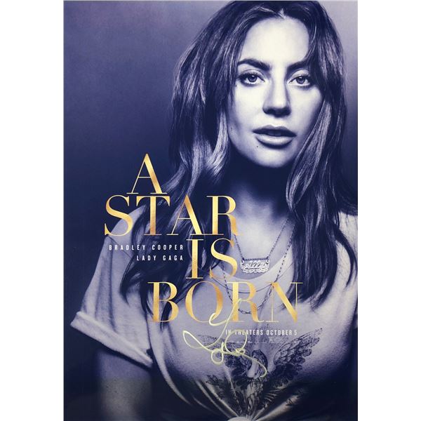 A Star is Born Lady Gaga Signed Photo