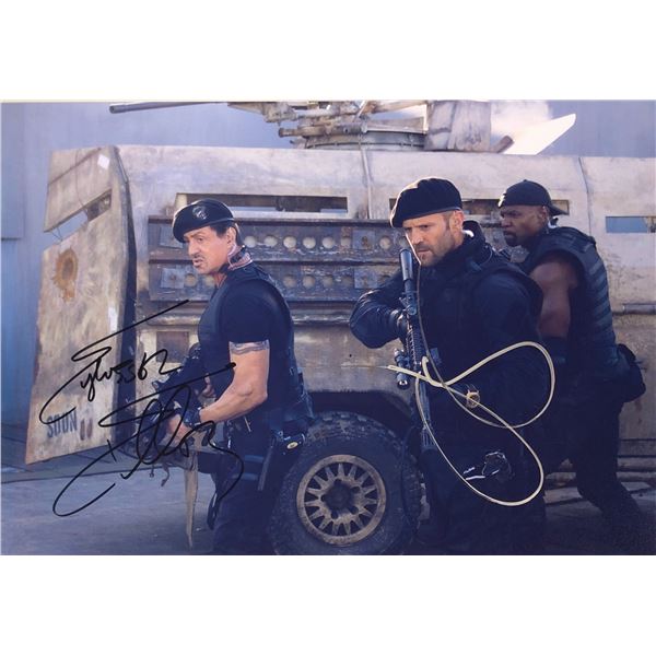 Expendables 2 Jason Statham Signed Photo