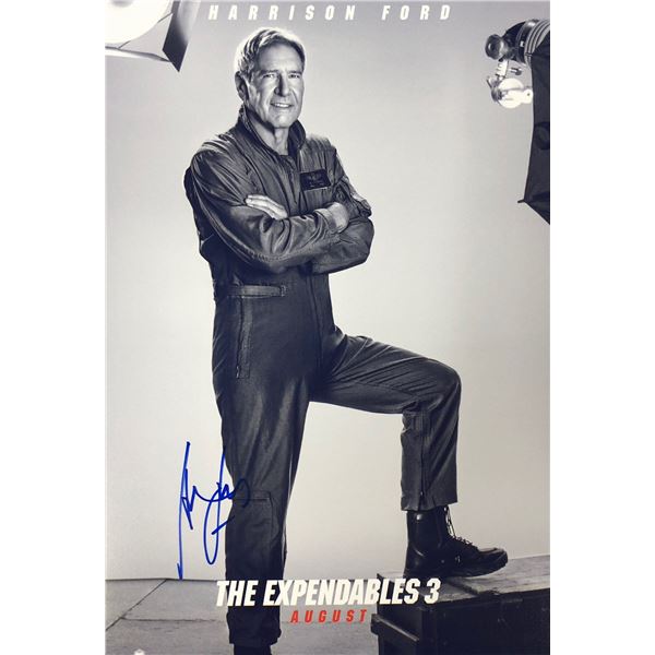 Expendables 3 Harrison Ford Signed Photo