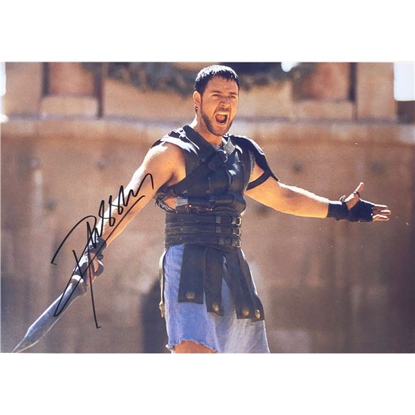 Gladiator Russell Crowe Signed Photo