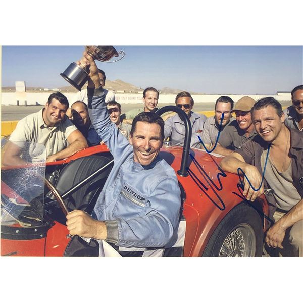 Ford V Ferrari Christian Bale Signed Photo