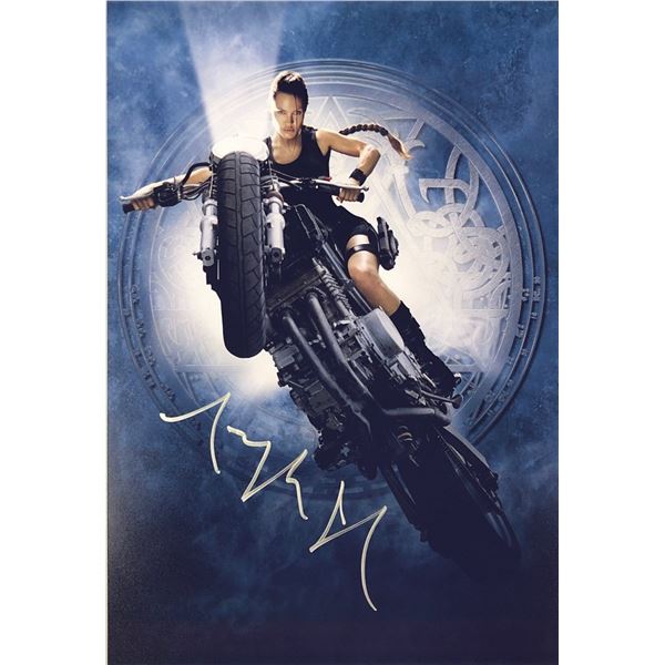 Tomb Raider Angelina Jolie Signed Photo