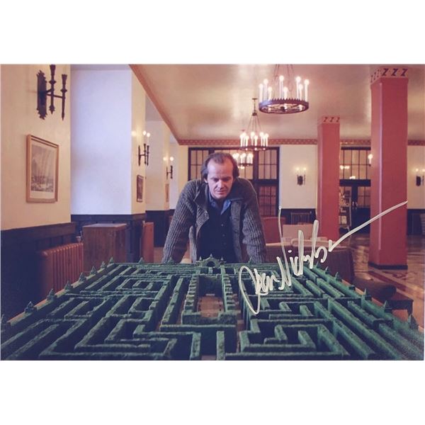Shining Jack Nicholson Signed Photo