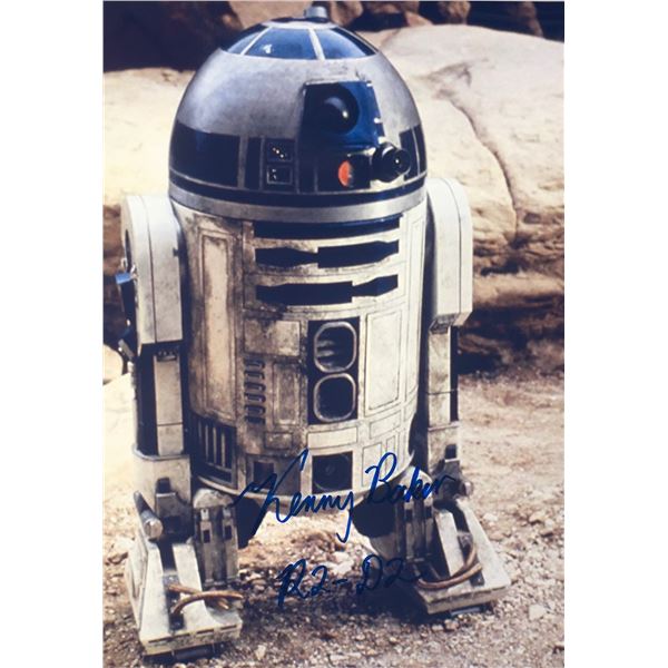 Star Wars R2D2 Signed Photo