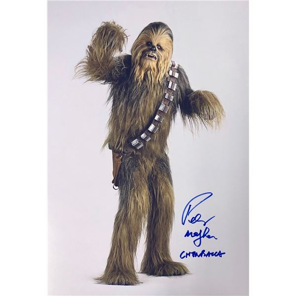 Star Wars Peter Mayhew Signed Photo