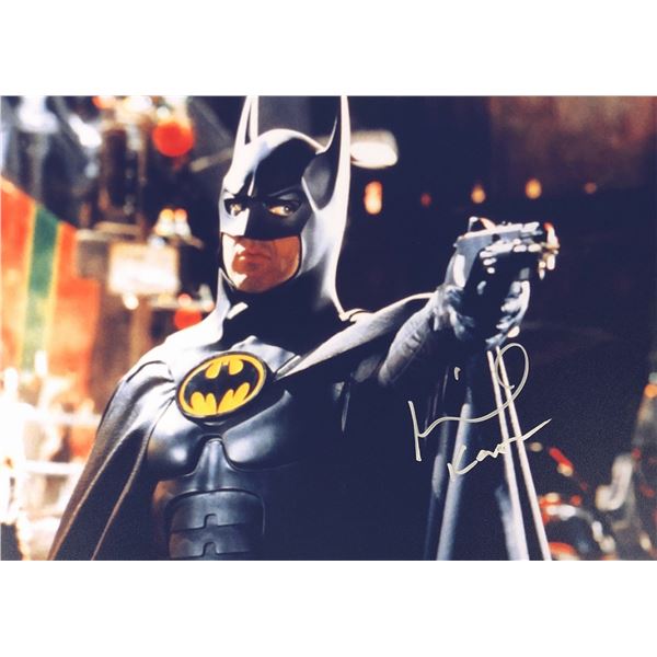 Batman Michael Keaton Signed Photo