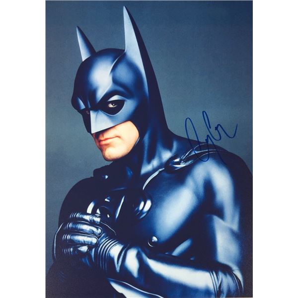 Batman George Clooney Signed Photo