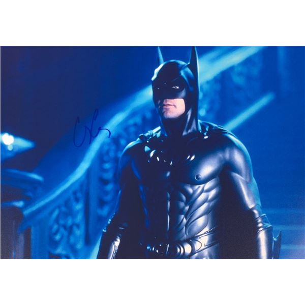Batman George Clooney Signed Photo