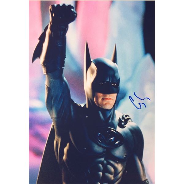 Batman George Clooney Signed Photo