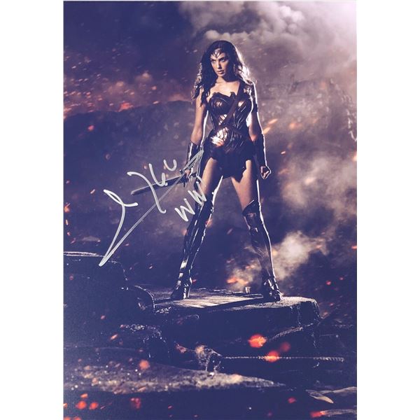 Batman V Superman Gal Gadot Signed Photo
