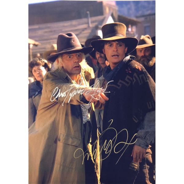 Back to Future Michael J. Fox Signed Photo