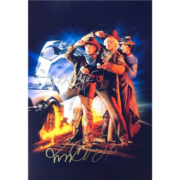 Back to Future Michael J. Fox Signed Photo